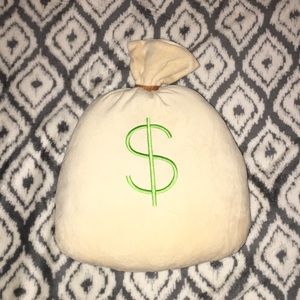 Money Sign Emoji Pillow